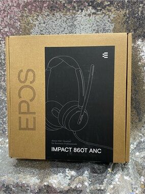 EPOS IMPACT 860T ANC Wired Headset, NWOT